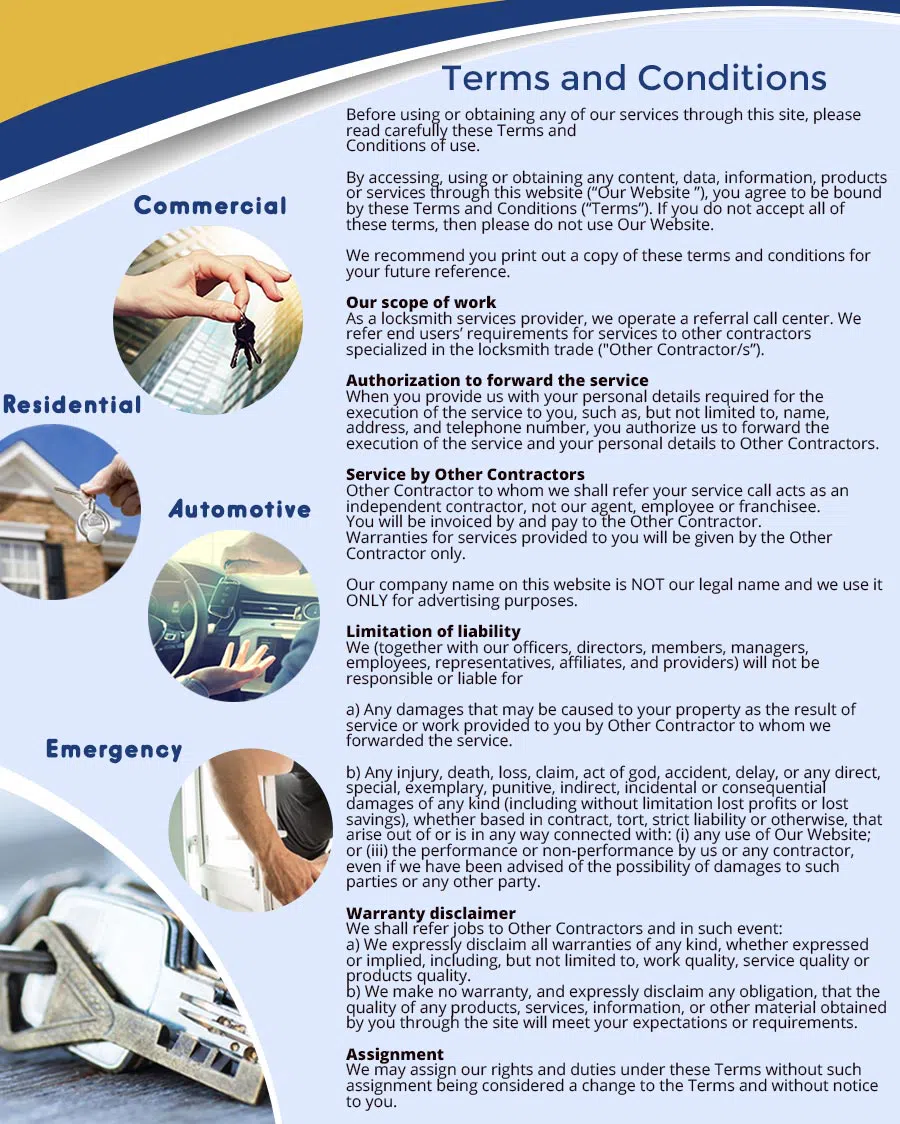 Miami Beach Lock & Locksmith Miami Beach, FL 305-744-5301 - terms-ls